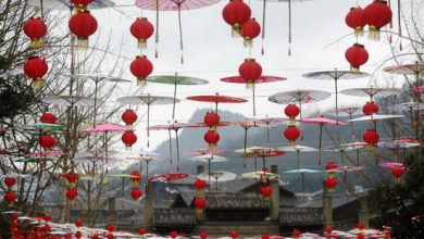 بلاد التنين تتزين بالفانوس الأحمر.. الصين تستعد للاحتفال برأس السنة القمرية.. (صور)
