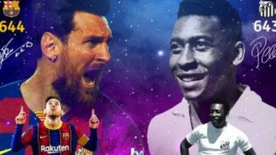 ميسي أكثر لاعب فى التاريخ تسجيلا للأهداف مع نادٍ واحد متخطيا بيليه