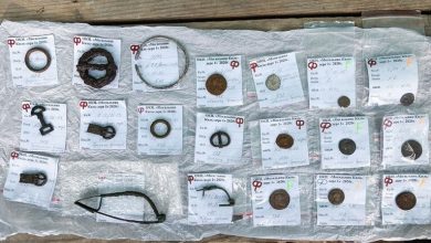 العثور على 6 آلاف قطعة أثرية داخل مقبرة رومانية فى روسيا