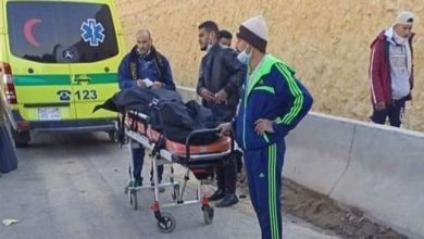 النيابة تباشر التحقيق فى حادث تصادم سيارة نقل بميكروباص على طريق الكريمات