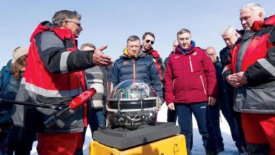 تلسكوب فضائي روسي تحت الماء لرصد «أشباح الكون»