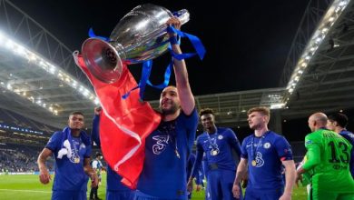 حكيم زياش .. رابع لاعب عربي يتوج بلقب دوري أبطال أوروبا.. حصد اللقب مع تشيلسي الإنجليزي