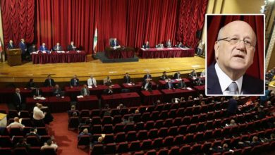 بعد تأخر 40 دقيقة.. حكومة نجيب ميقاتى تحصل على ثقة البرلمان اللبناني